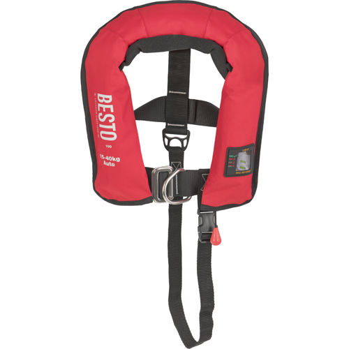 Besto automatische Schwimmweste Pro Junior 100N 15-40 kg foto 1